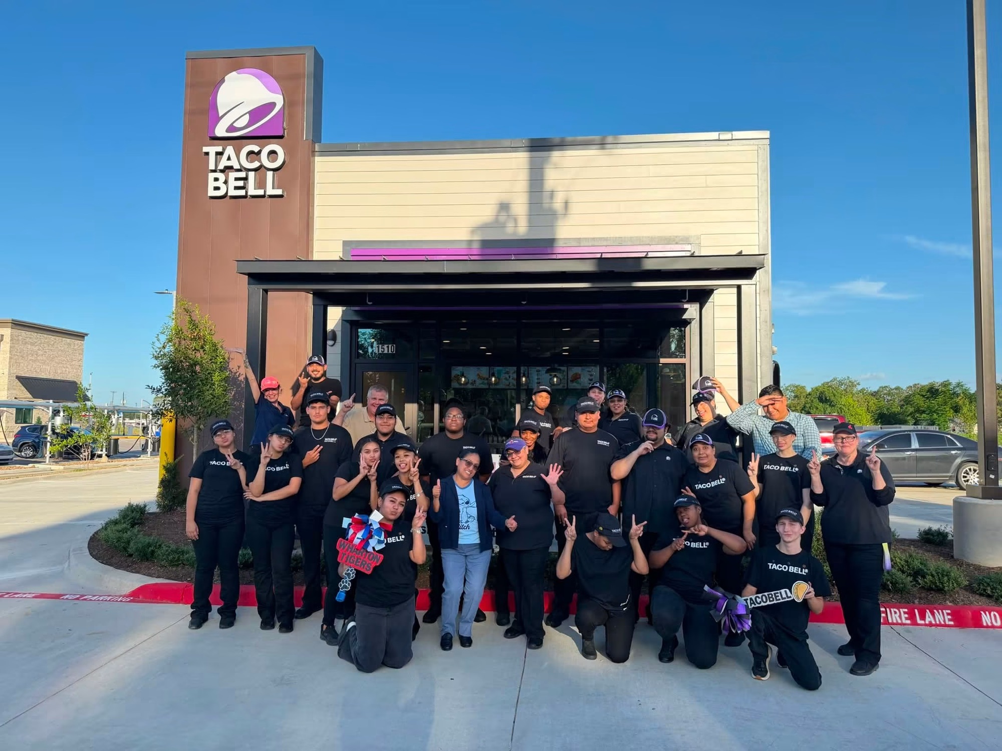 Taco Bell Officially Opens in Wharton