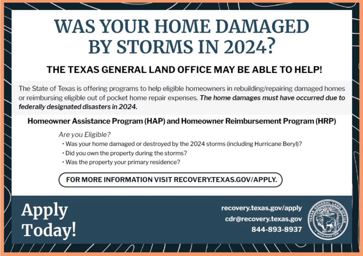 Disaster Recovery Event Set for Saturday in El Campo