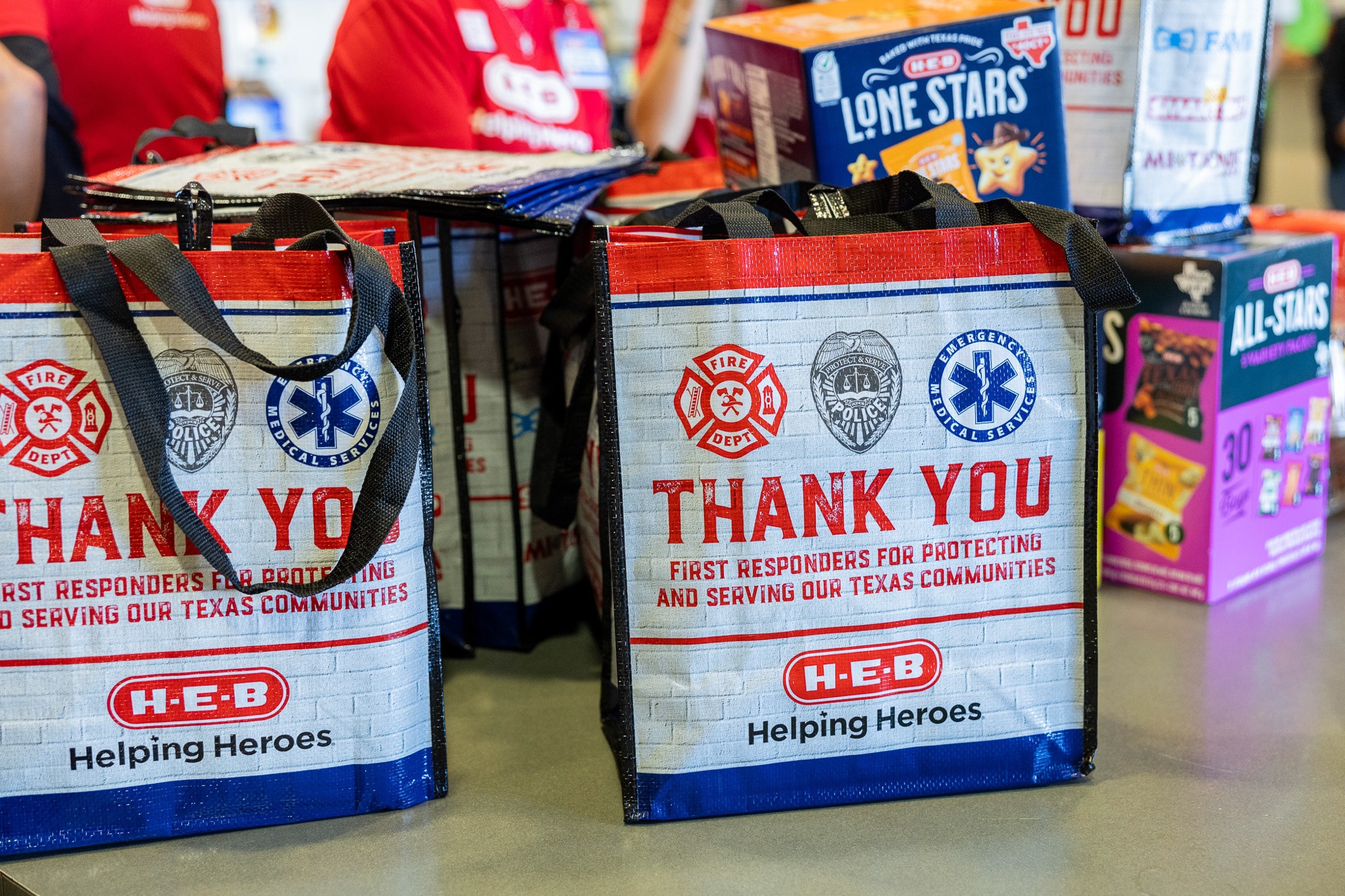 H-E-B Helping Heroes Supports Wharton County First Responders